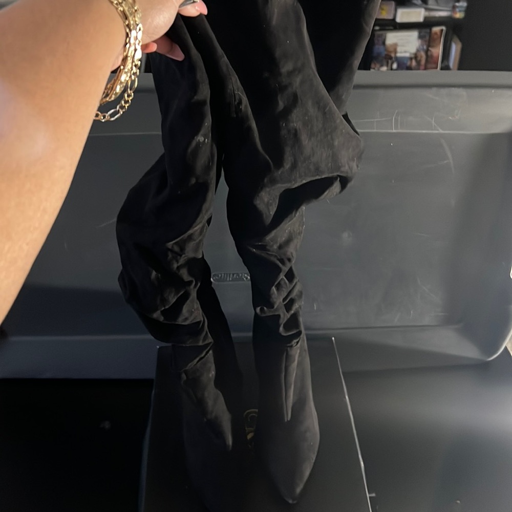 Knee High Suede Boot